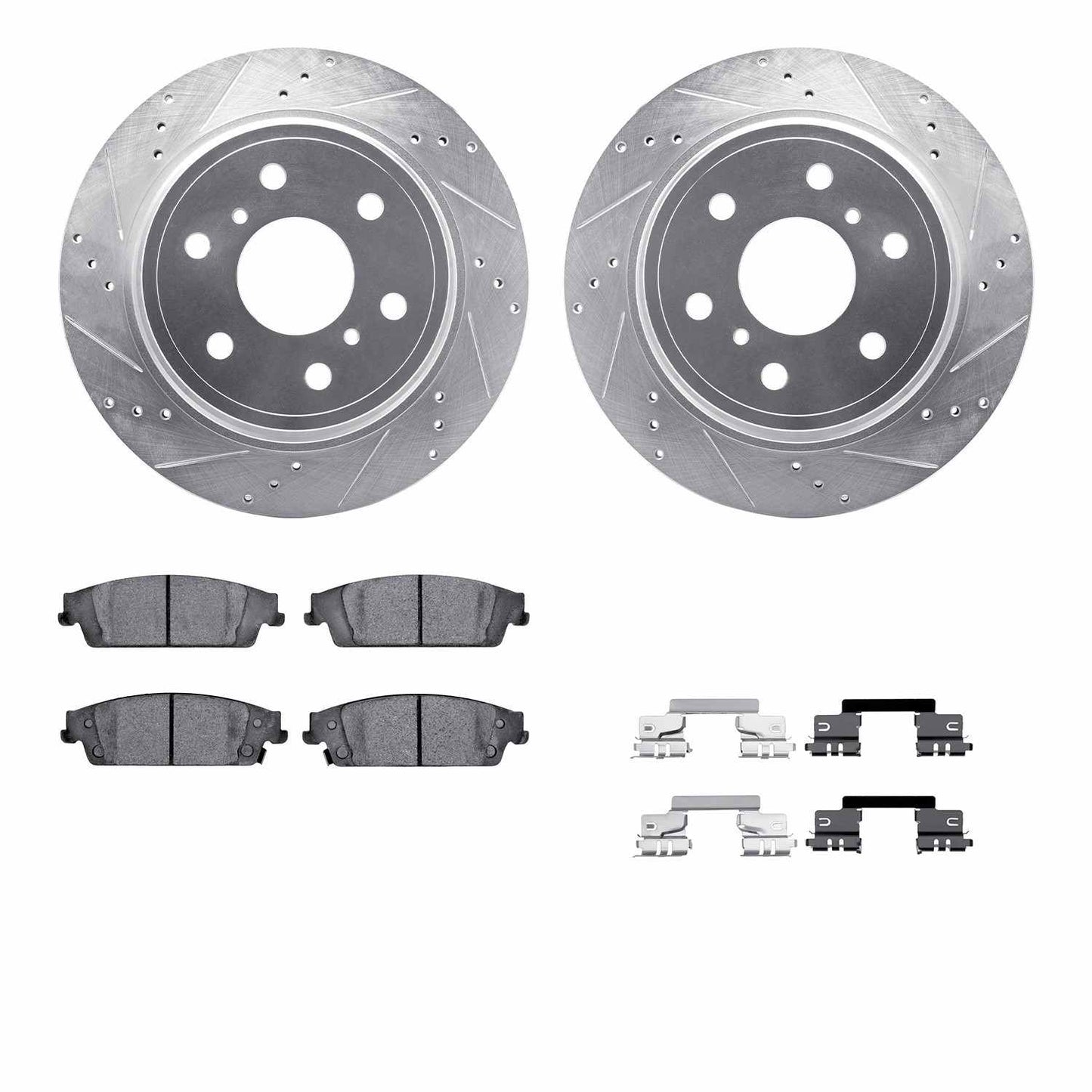 Dynamic Friction Company Disc Brake Kit 7512-48310