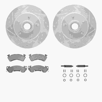 Dynamic Friction Company Disc Brake Kit 7512-51001