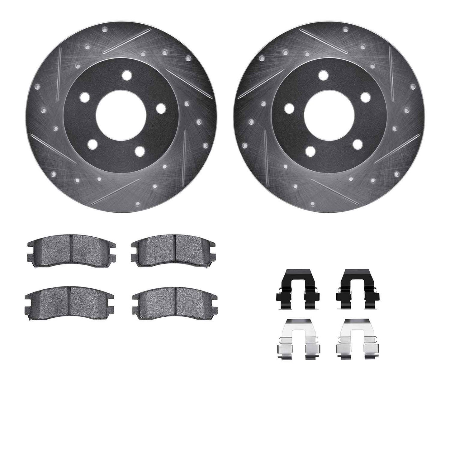 Dynamic Friction Company Disc Brake Kit 7512-52008