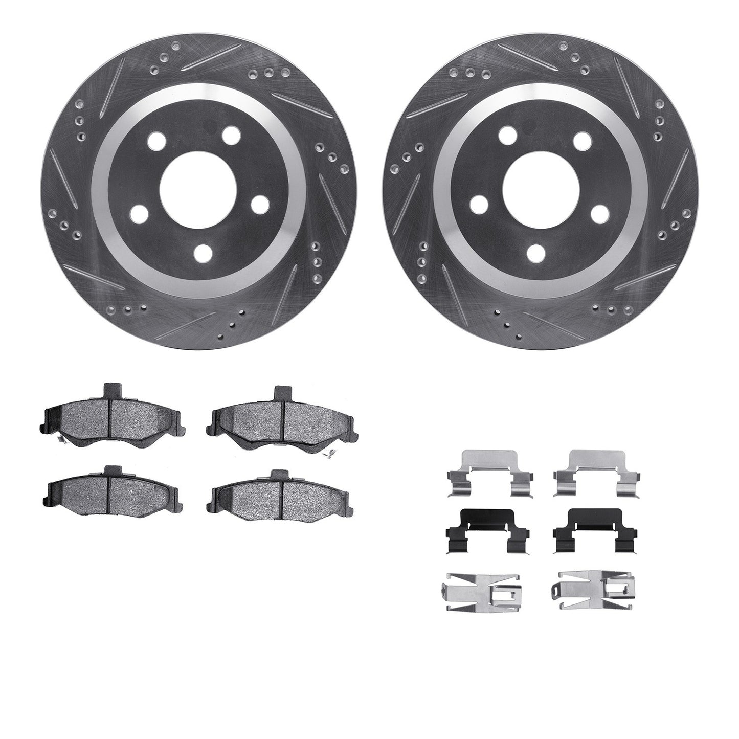 Dynamic Friction Company Disc Brake Kit 7512-52034