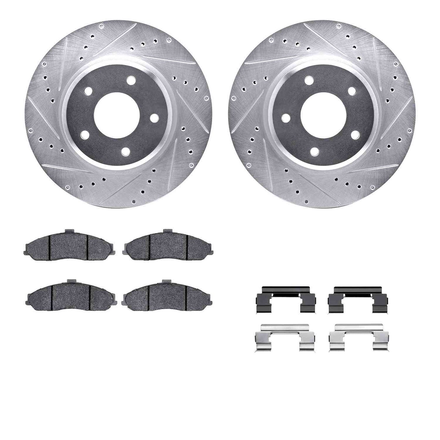 Dynamic Friction Company Disc Brake Kit 7512-52064
