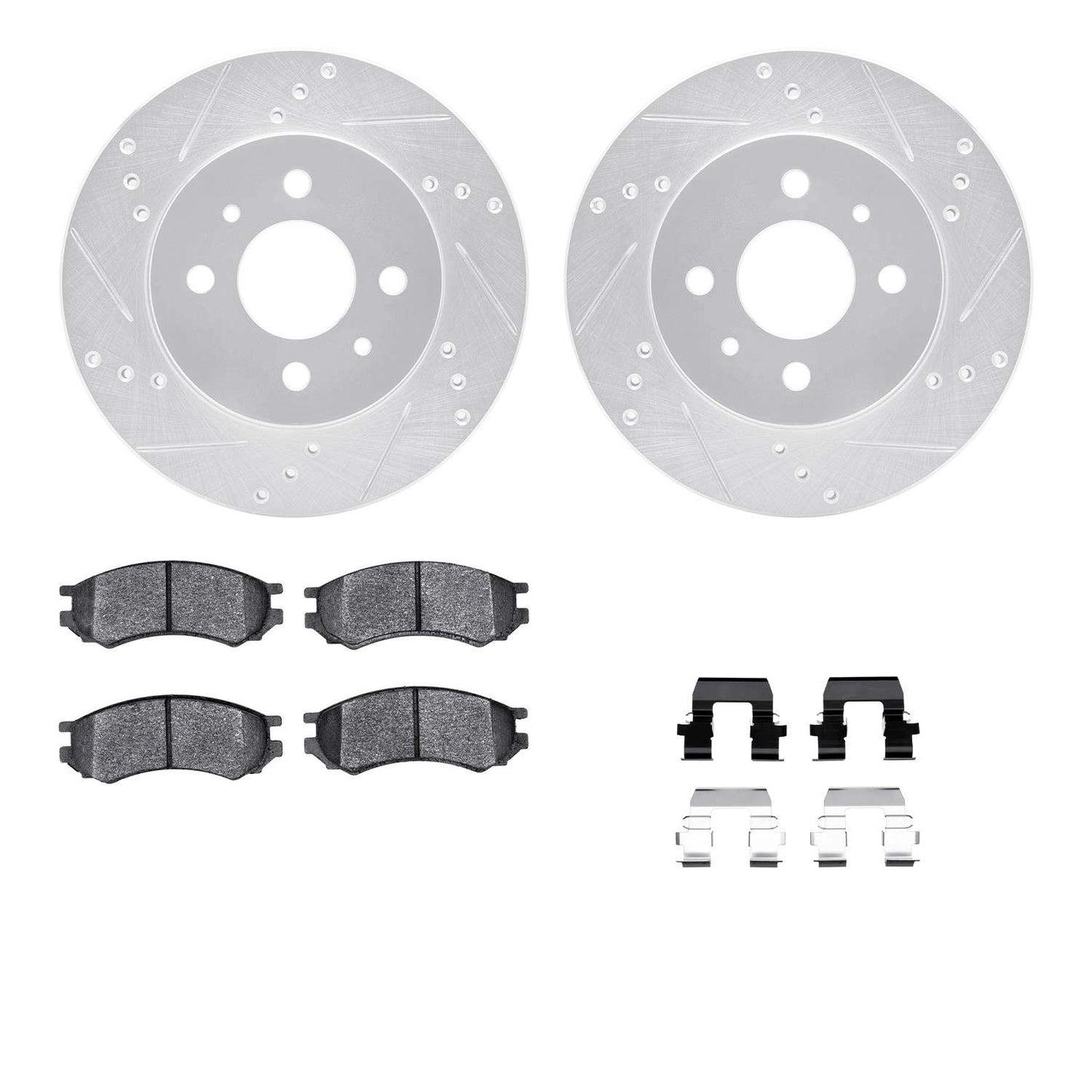 Dynamic Friction Company Disc Brake Kit 7512-53001