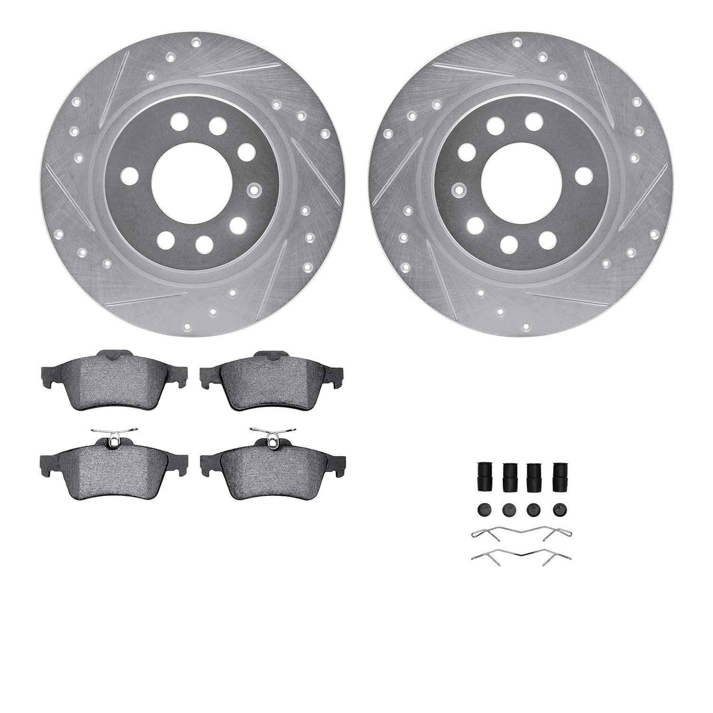 Dynamic Friction Company Disc Brake Kit 7512-53006