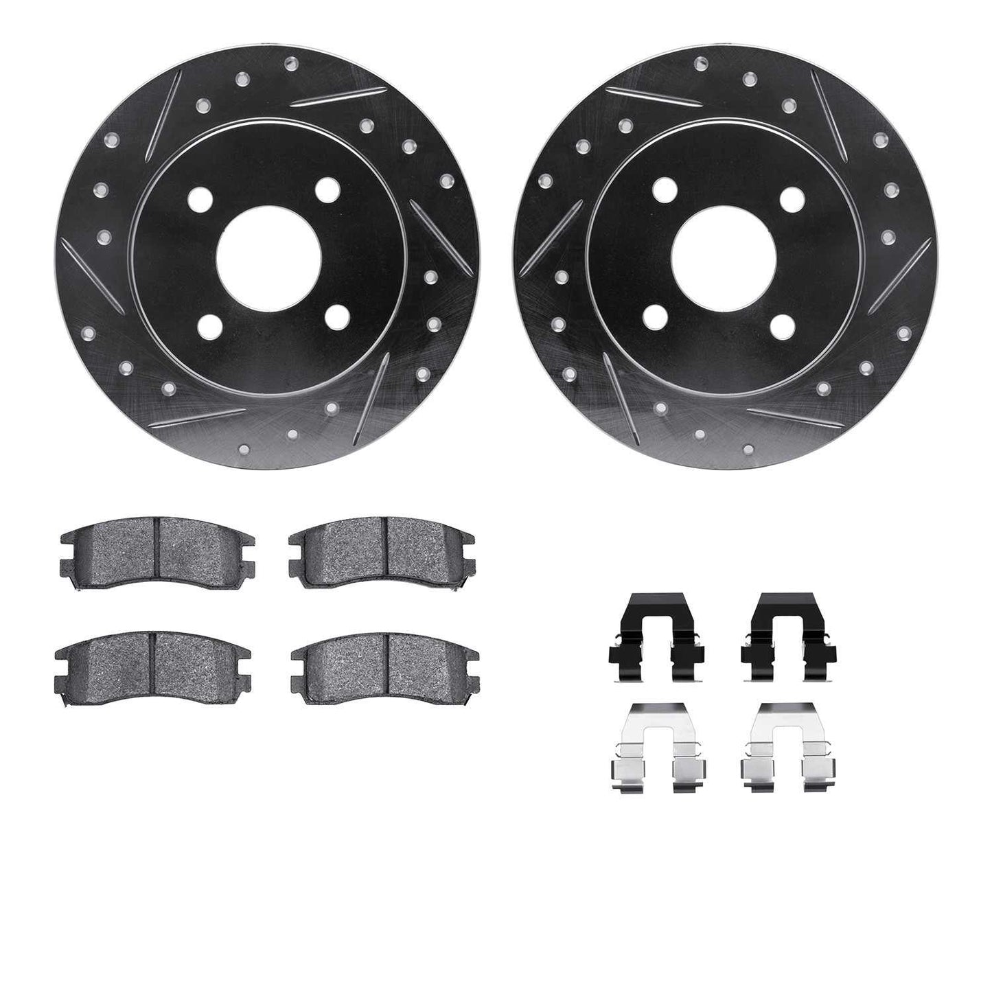 Dynamic Friction Company Disc Brake Kit 7512-53010