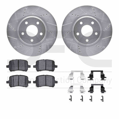 Dynamic Friction Company Disc Brake Kit 7512-53026