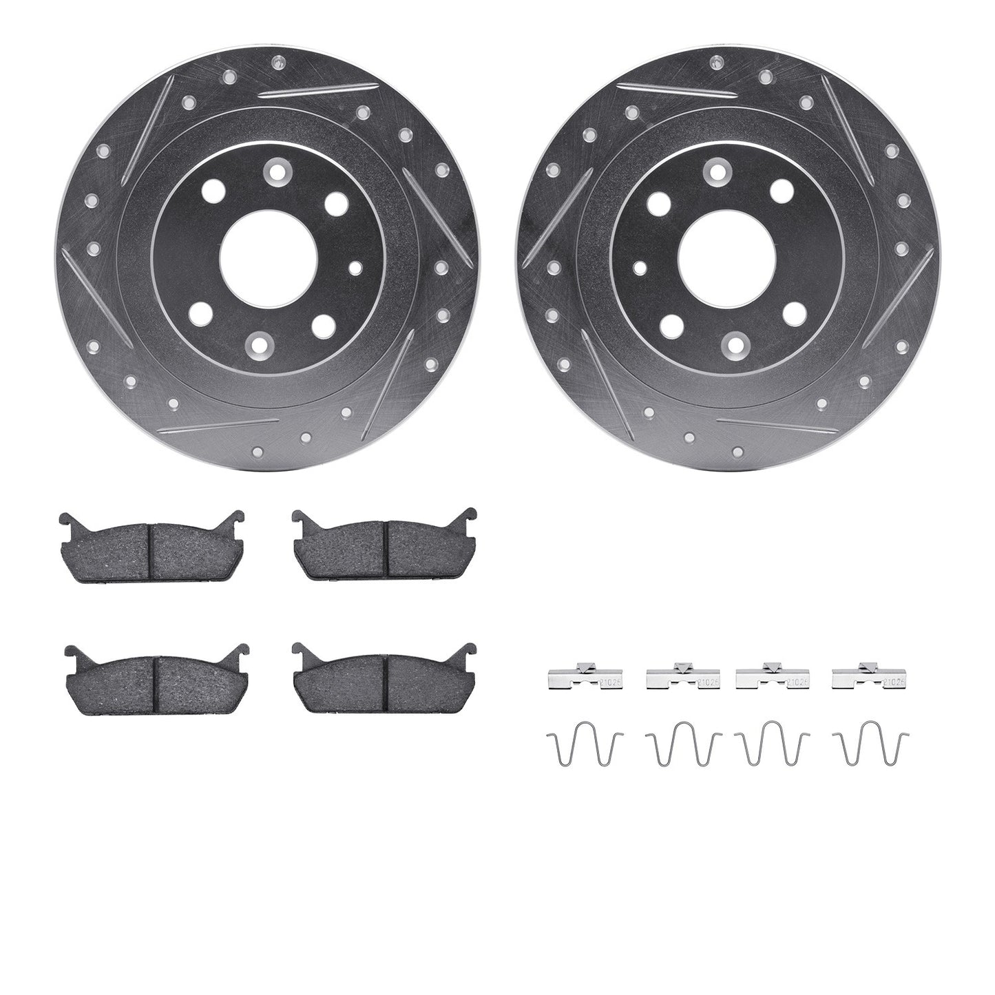 Dynamic Friction Company Disc Brake Kit 7512-54005