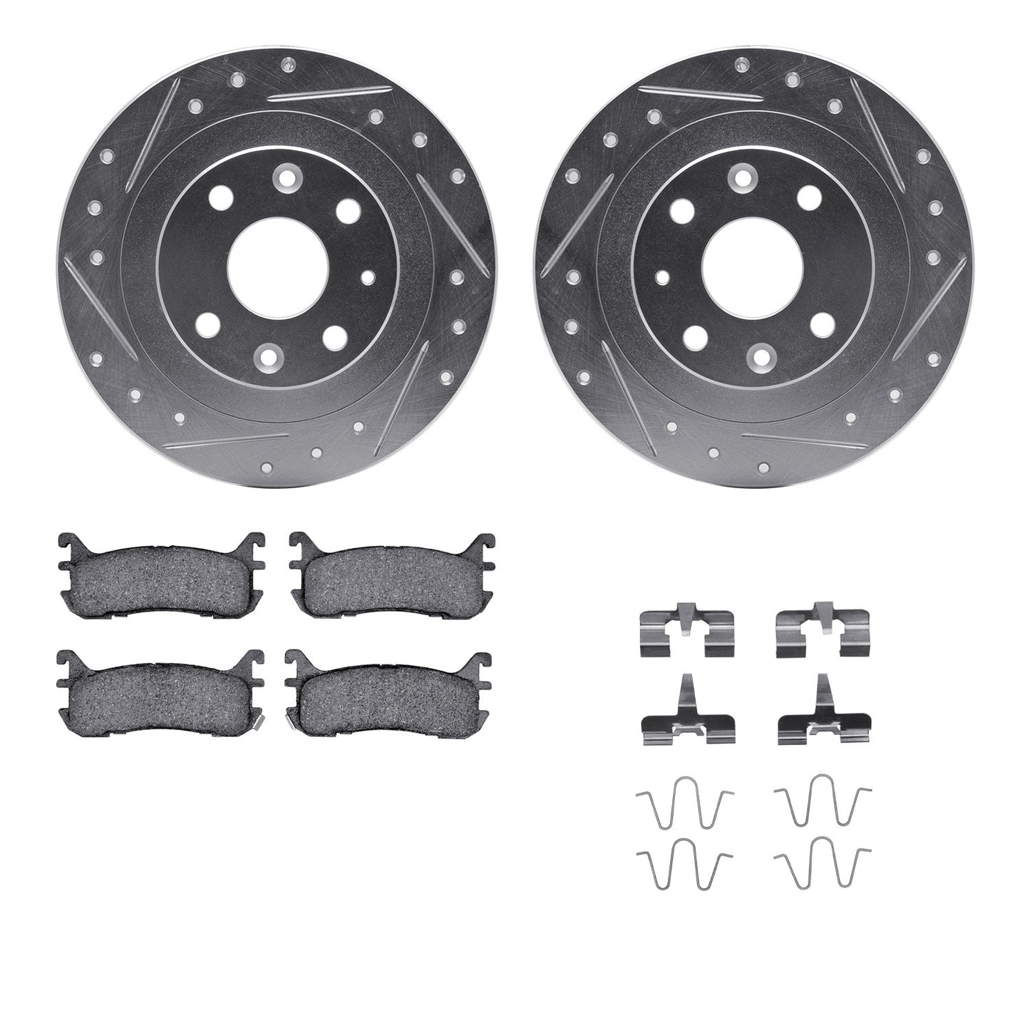 Dynamic Friction Company Disc Brake Kit 7512-54007