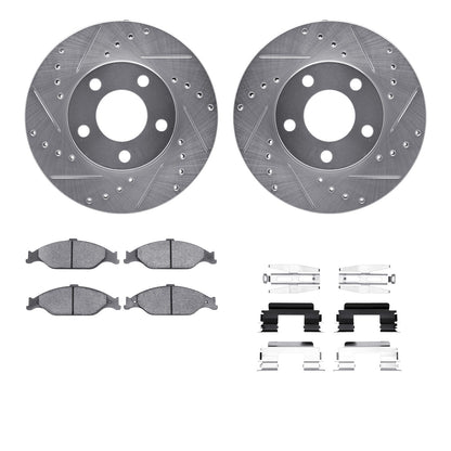 Dynamic Friction Company Disc Brake Kit 7512-54011