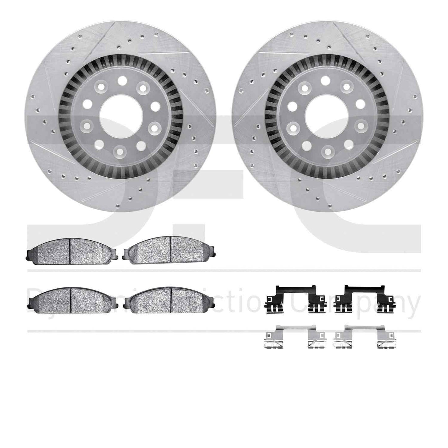 Dynamic Friction Company Disc Brake Kit 7512-54030
