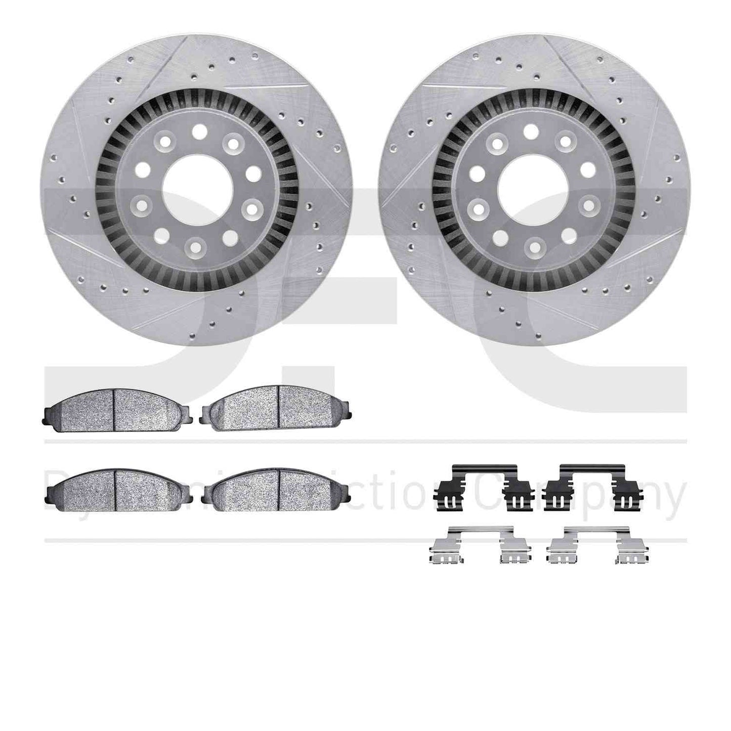 Dynamic Friction Company Disc Brake Kit 7512-54031