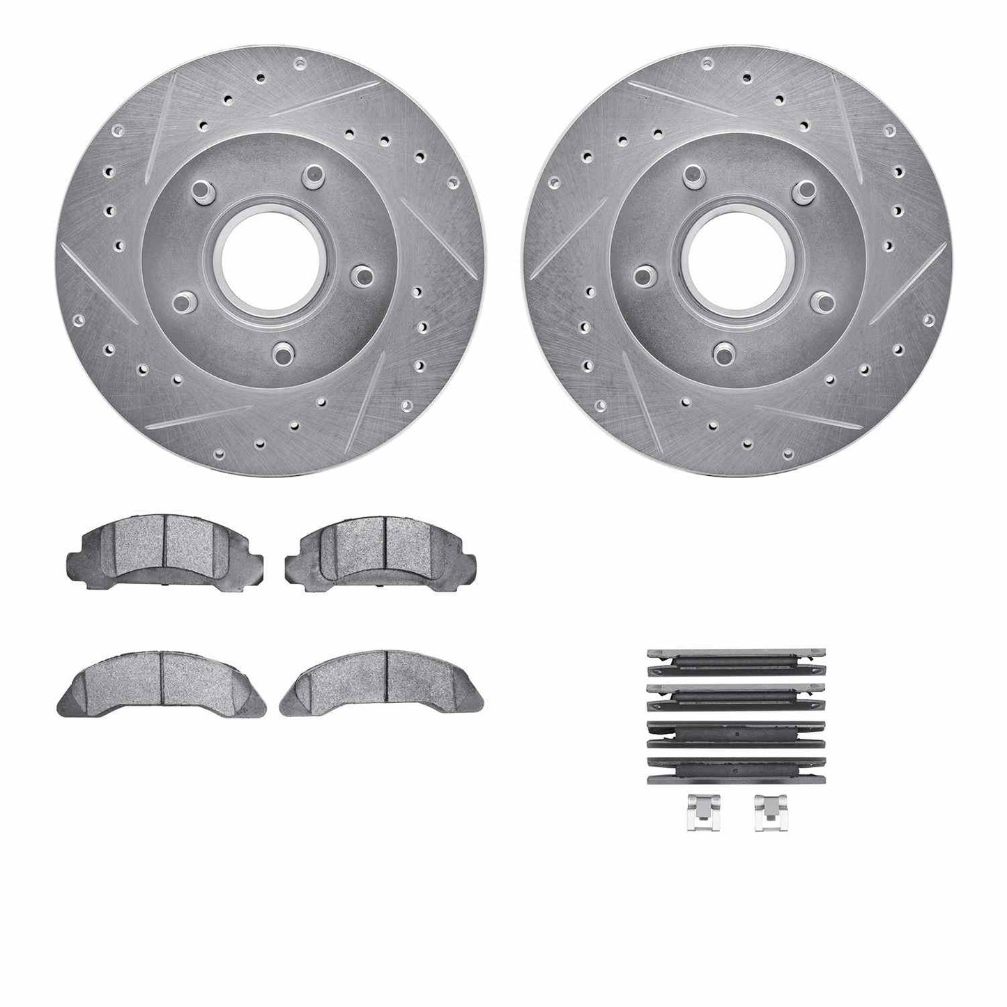 Dynamic Friction Company Disc Brake Kit 7512-54047