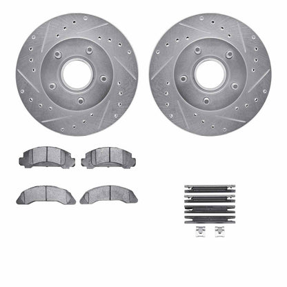 Dynamic Friction Company Disc Brake Kit 7512-54047