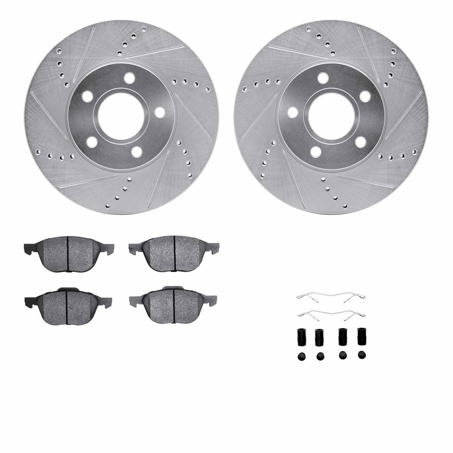 Dynamic Friction Company Disc Brake Kit 7512-54072