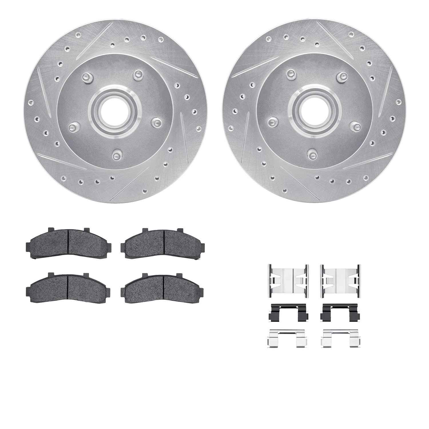 Dynamic Friction Company Disc Brake Kit 7512-54106