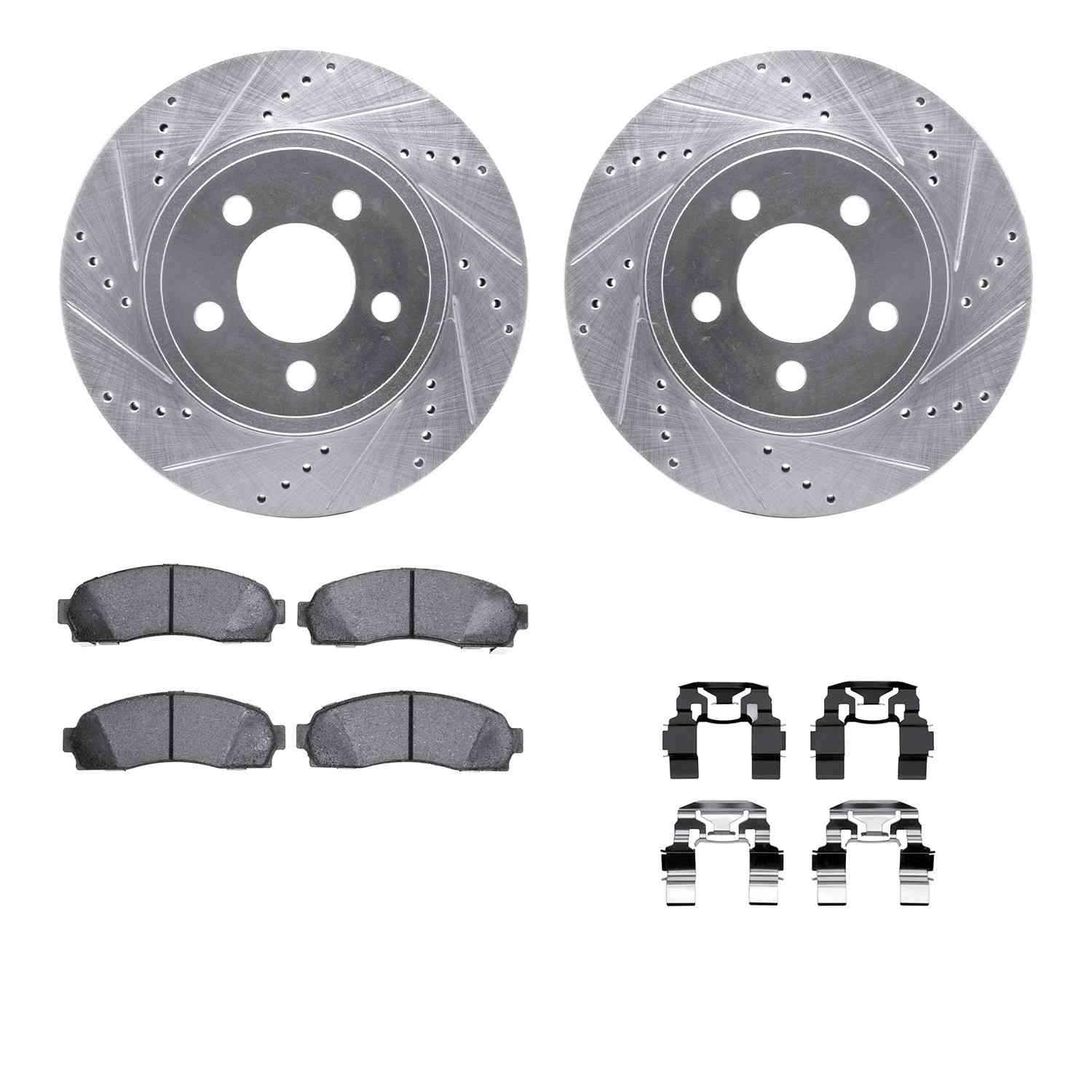 Dynamic Friction Company Disc Brake Kit 7512-54139