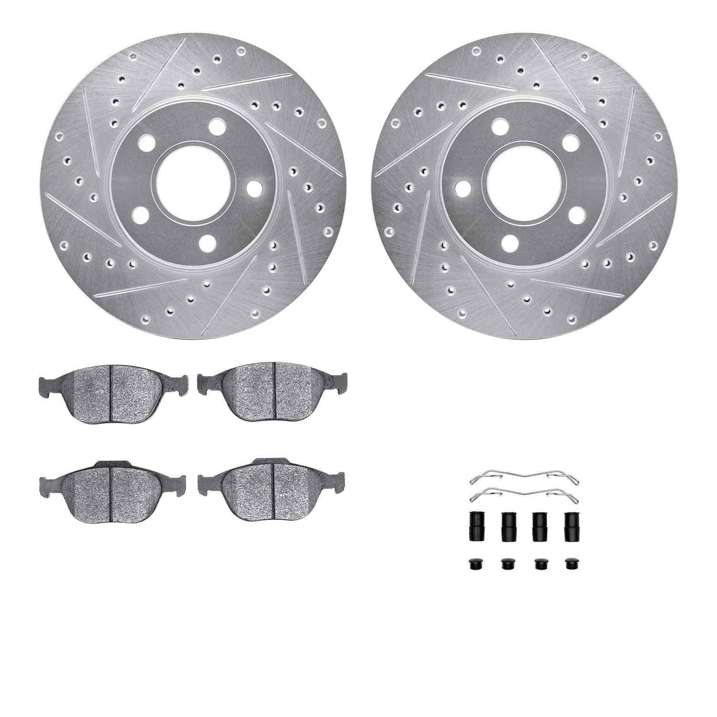 Dynamic Friction Company Disc Brake Kit 7512-54154