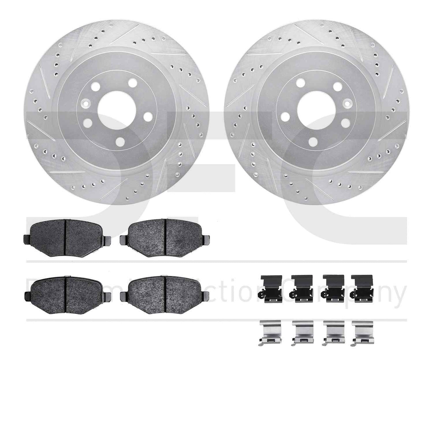 Dynamic Friction Company Disc Brake Kit 7512-54163