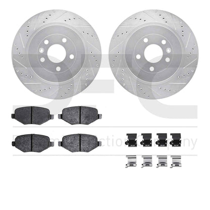 Dynamic Friction Company Disc Brake Kit 7512-54163
