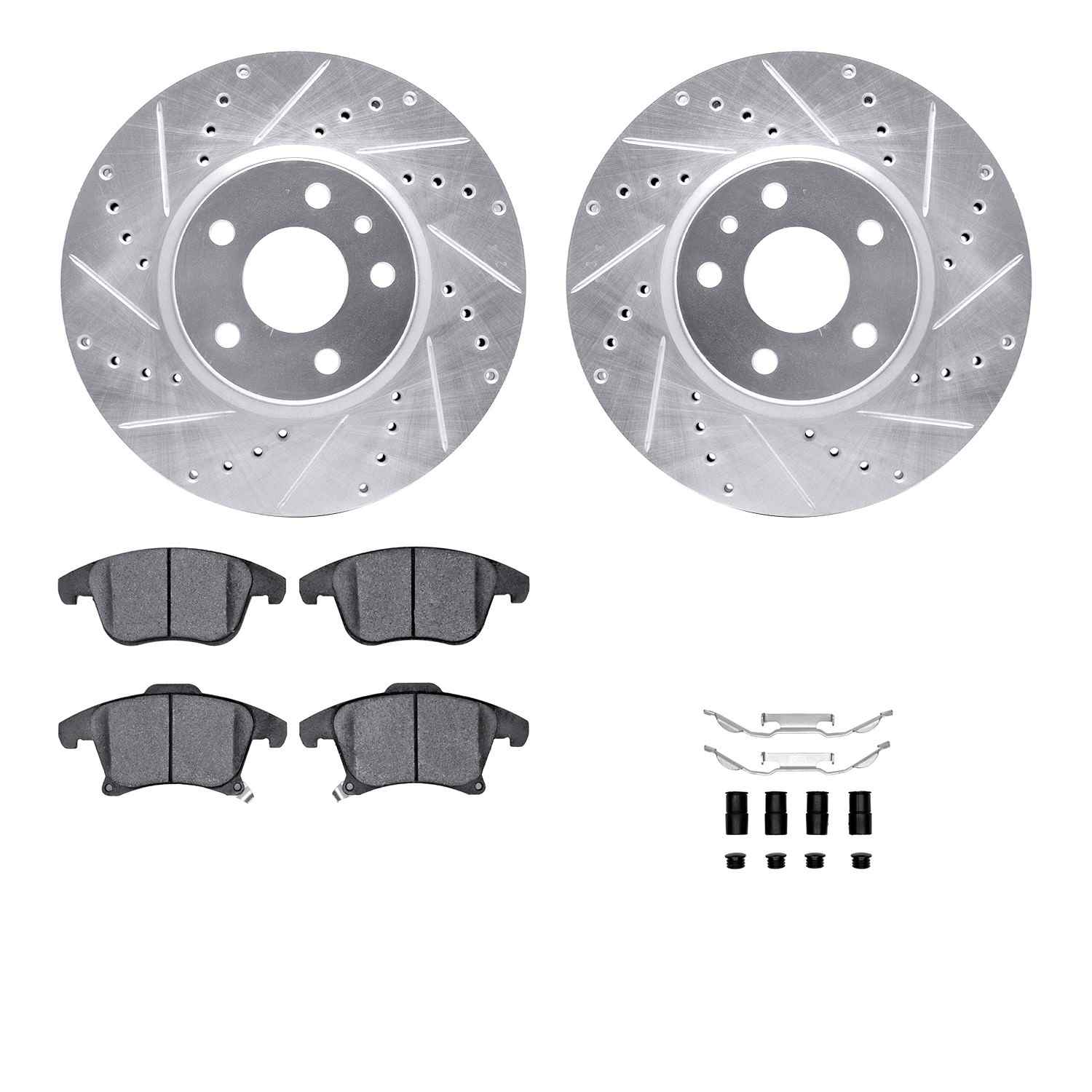 Dynamic Friction Company Disc Brake Kit 7512-54165