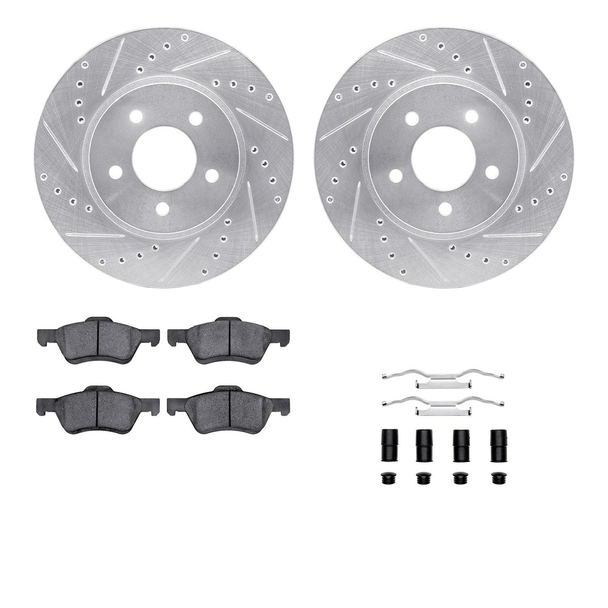 Dynamic Friction Company Disc Brake Kit 7512-54174