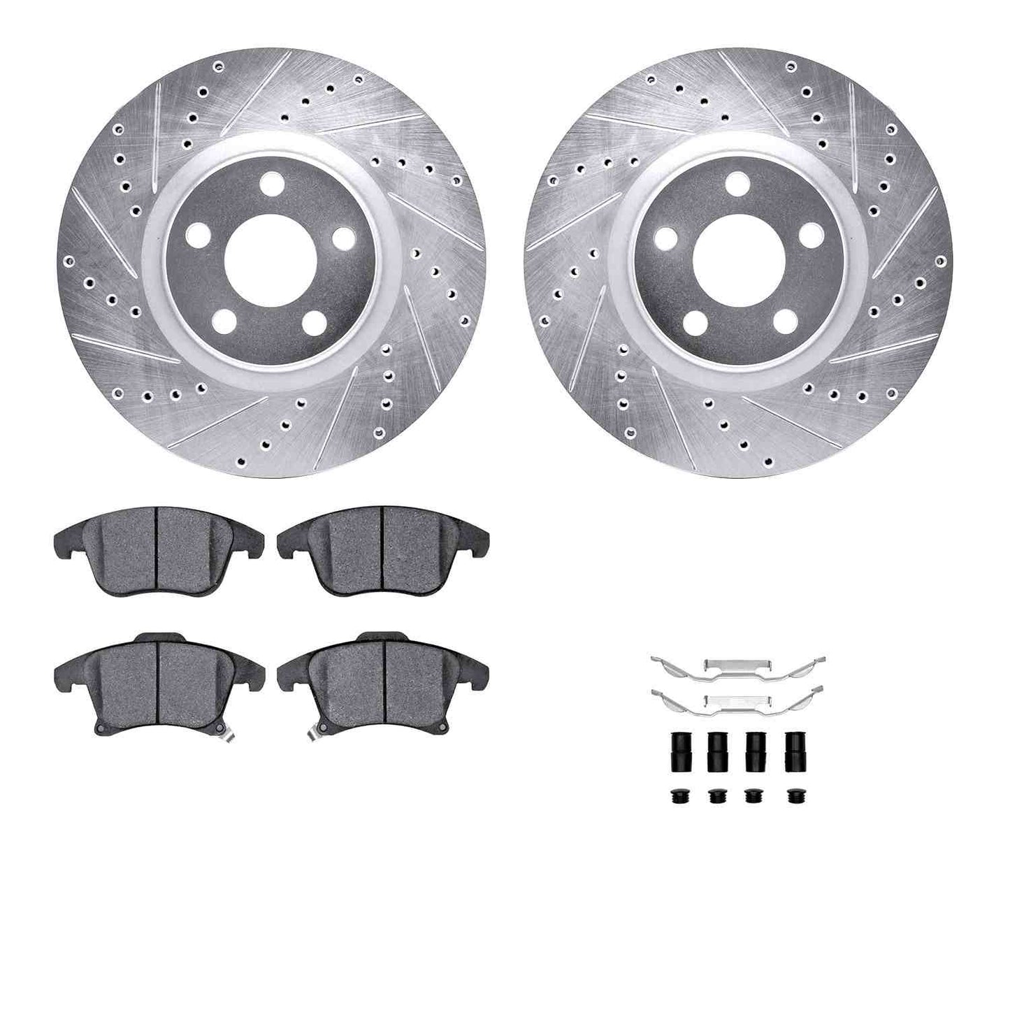 Dynamic Friction Company Disc Brake Kit 7512-54178