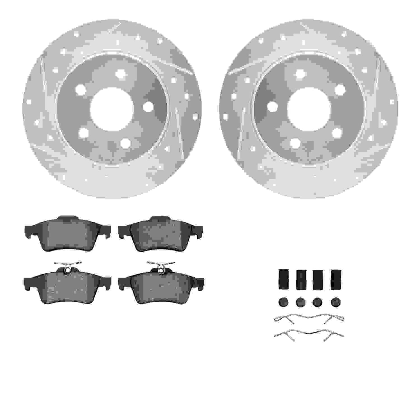 Dynamic Friction Company Disc Brake Kit 7512-54179
