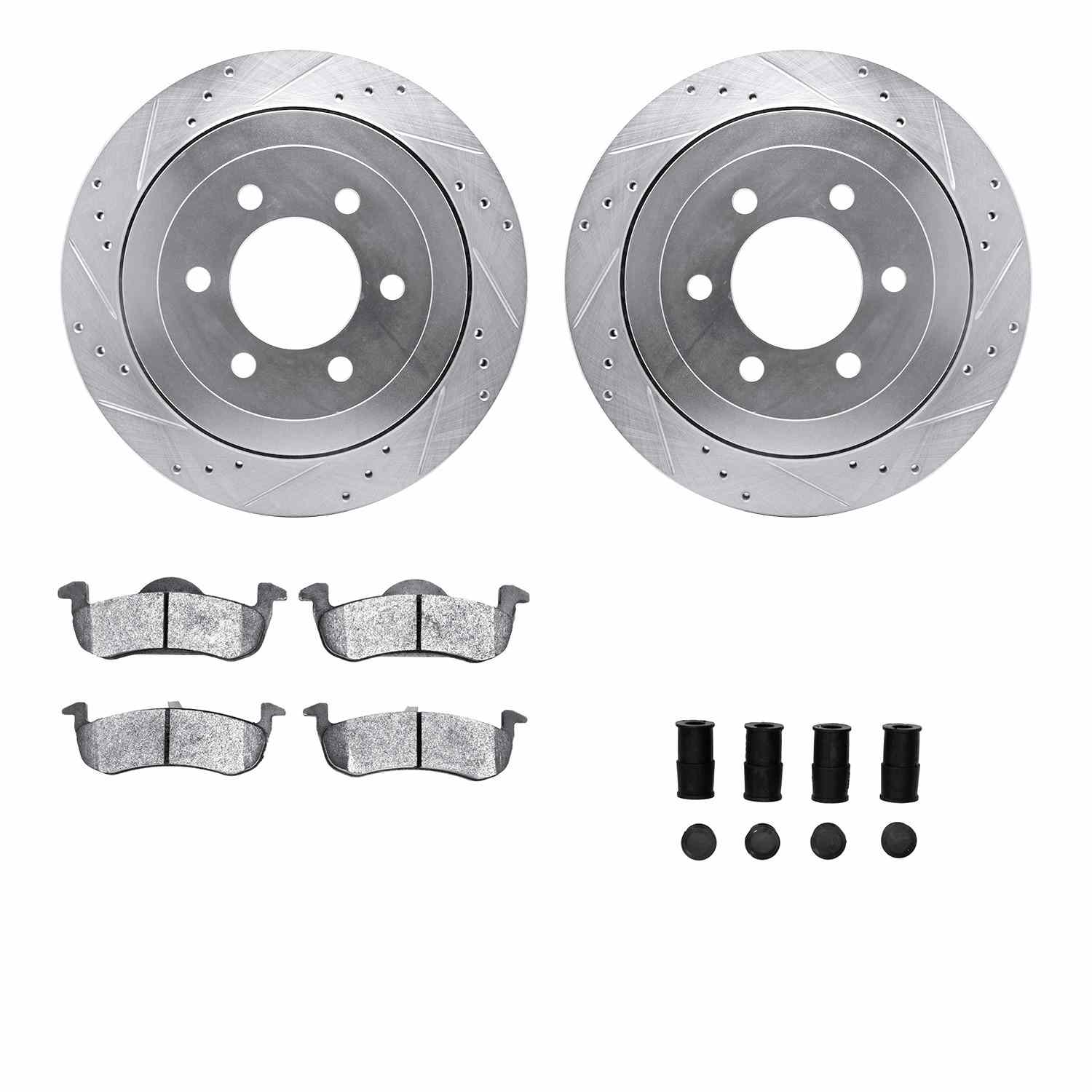 Dynamic Friction Company Disc Brake Kit 7512-54192