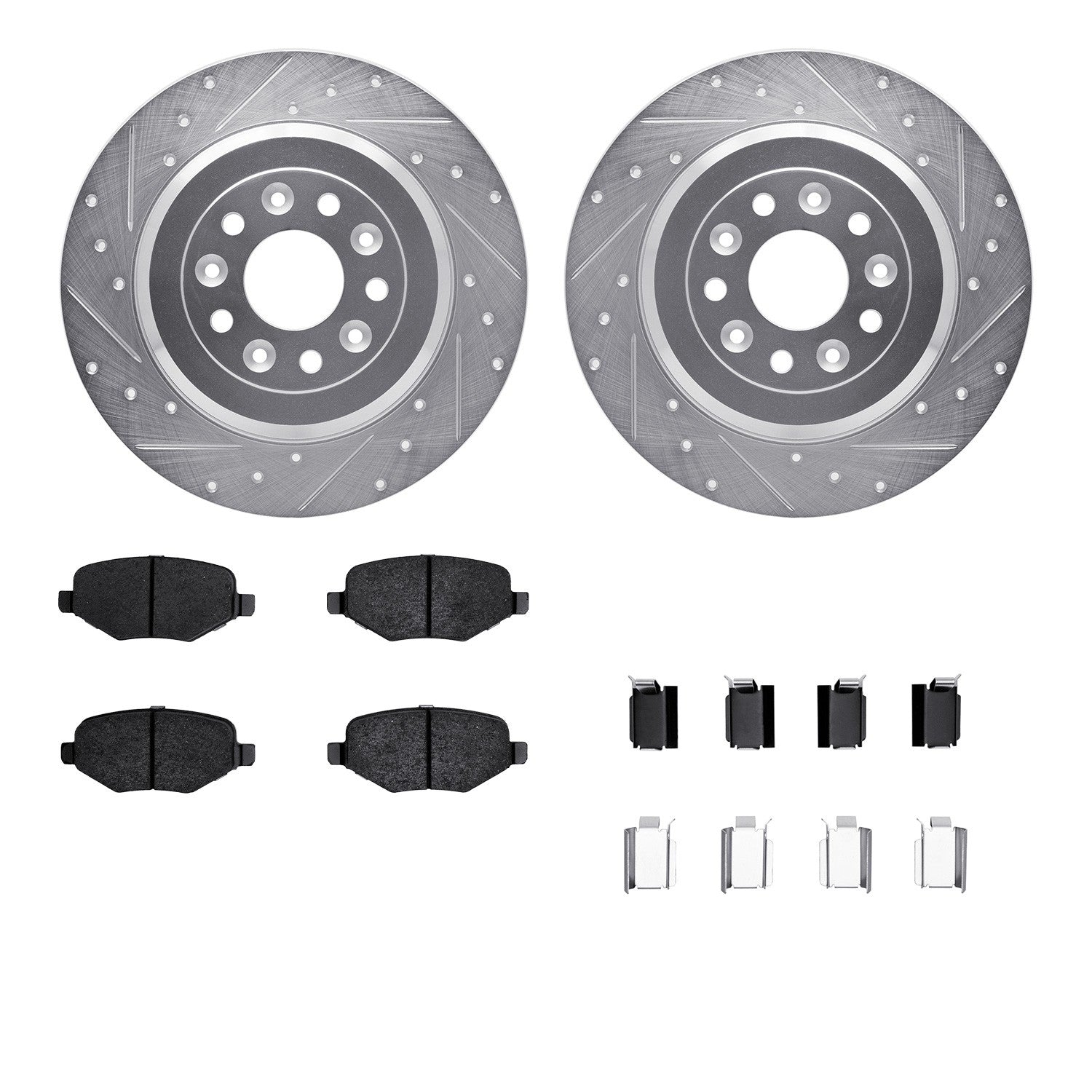 Dynamic Friction Company Disc Brake Kit 7512-54195