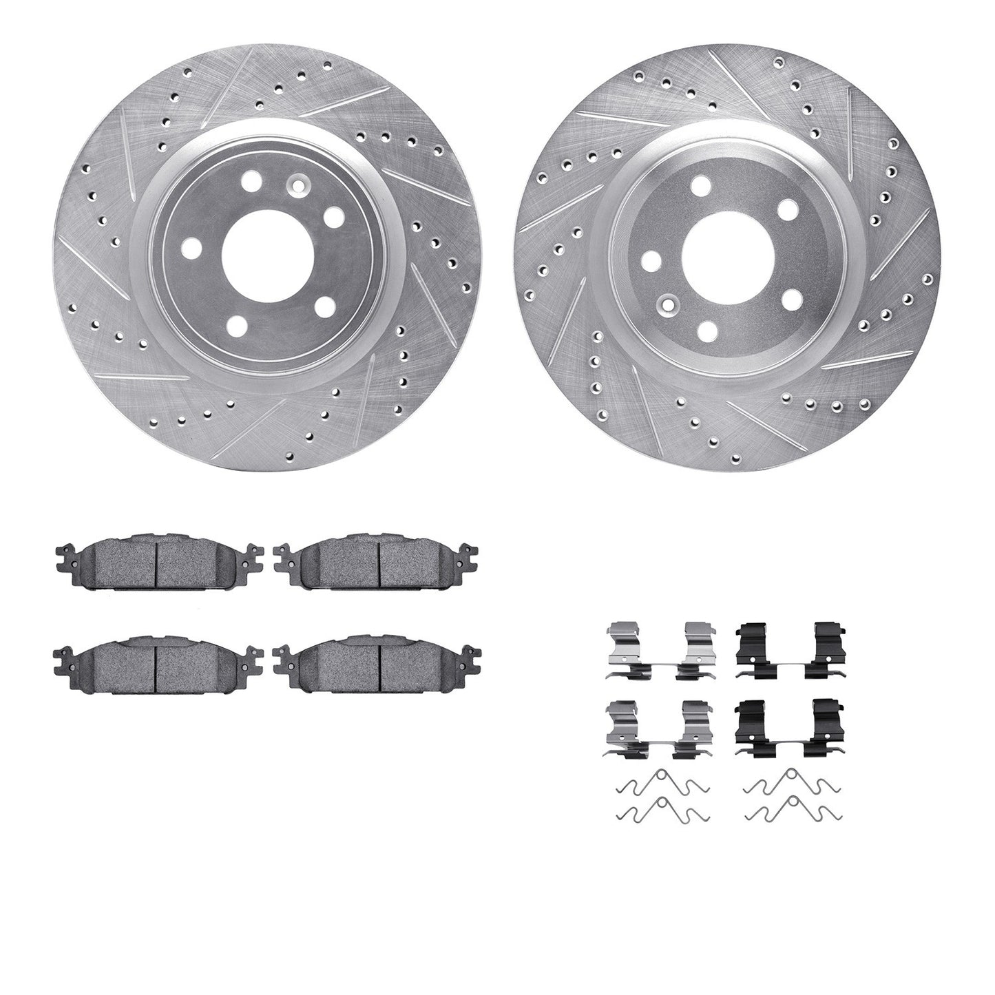 Dynamic Friction Company Disc Brake Kit 7512-54204