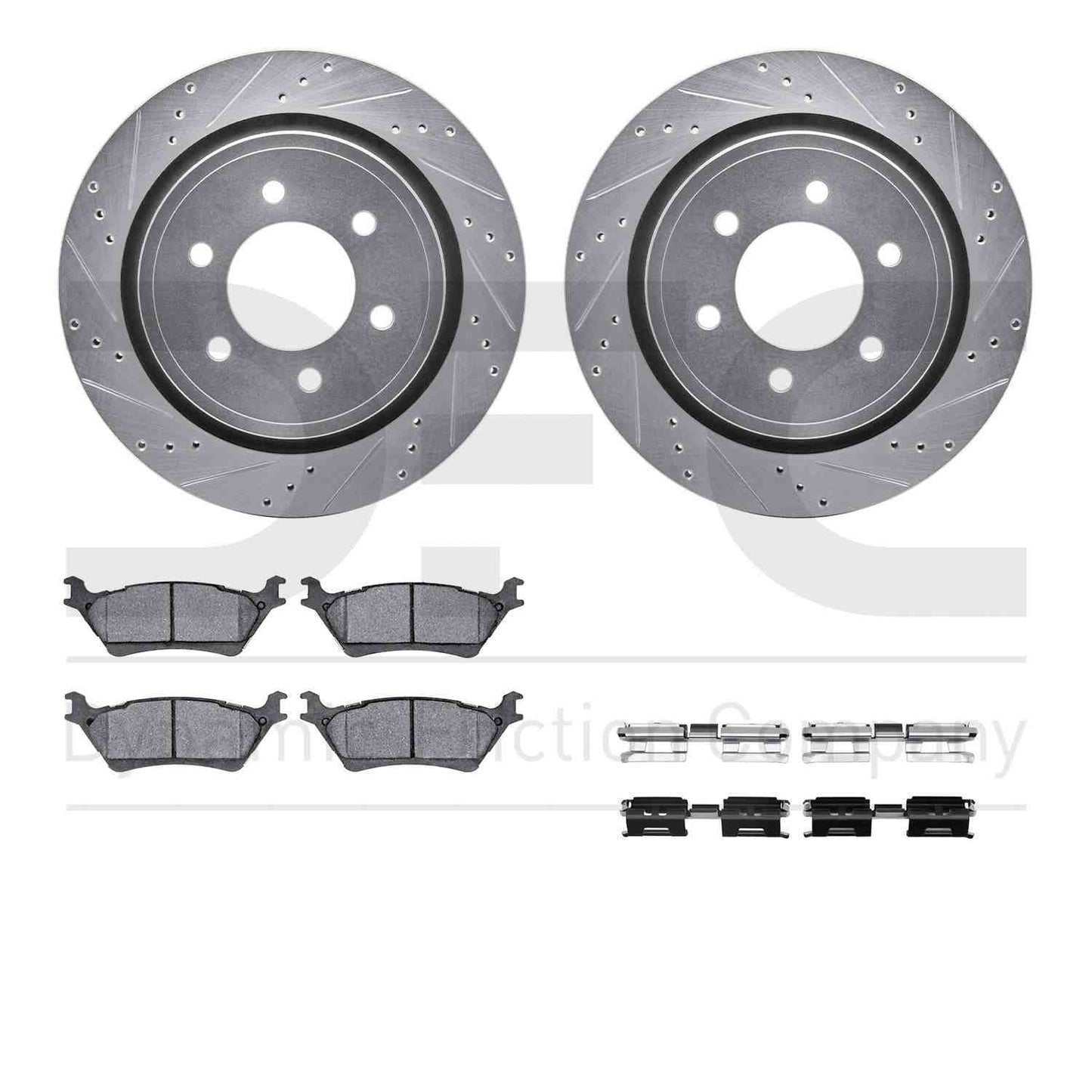 Dynamic Friction Company Disc Brake Kit 7512-54208