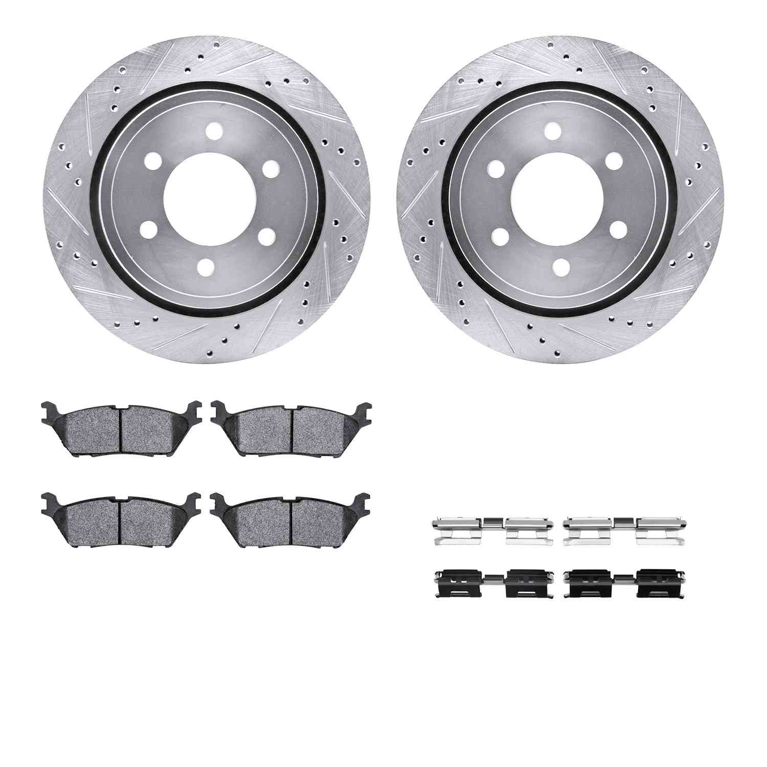 Dynamic Friction Company Disc Brake Kit 7512-54228