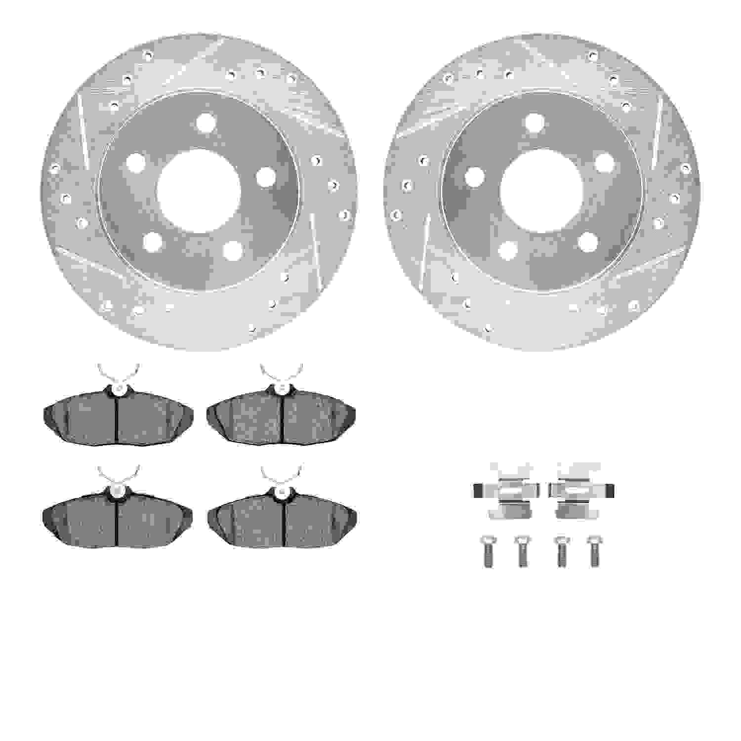 Dynamic Friction Company Disc Brake Kit 7512-54315