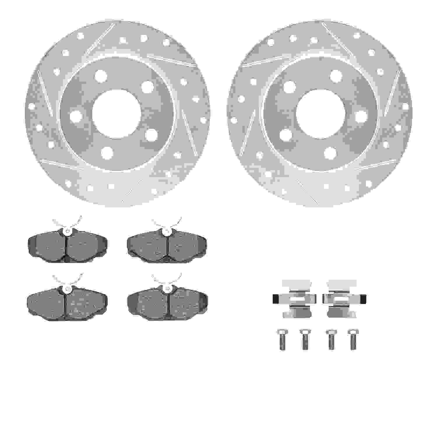 Dynamic Friction Company Disc Brake Kit 7512-54318