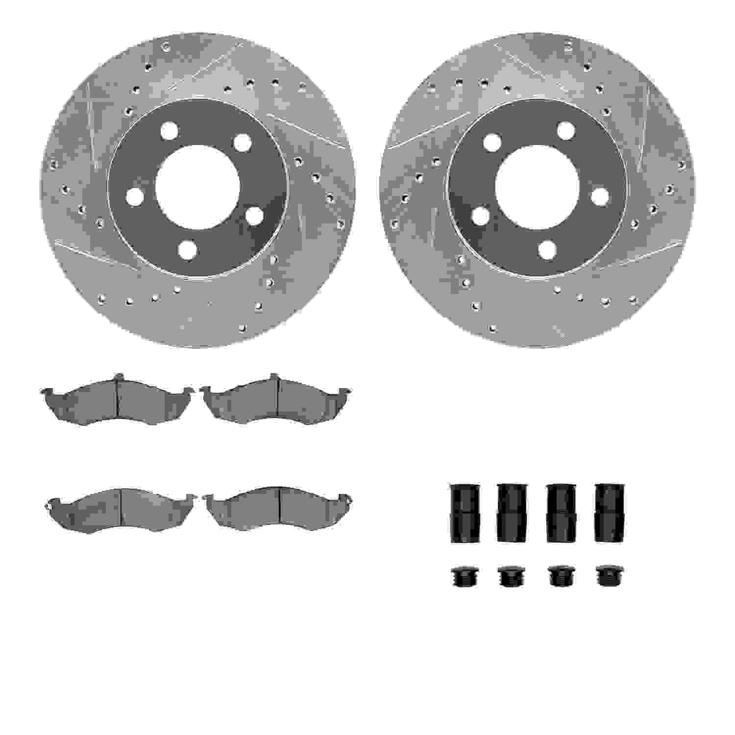 Dynamic Friction Company Disc Brake Kit 7512-54346
