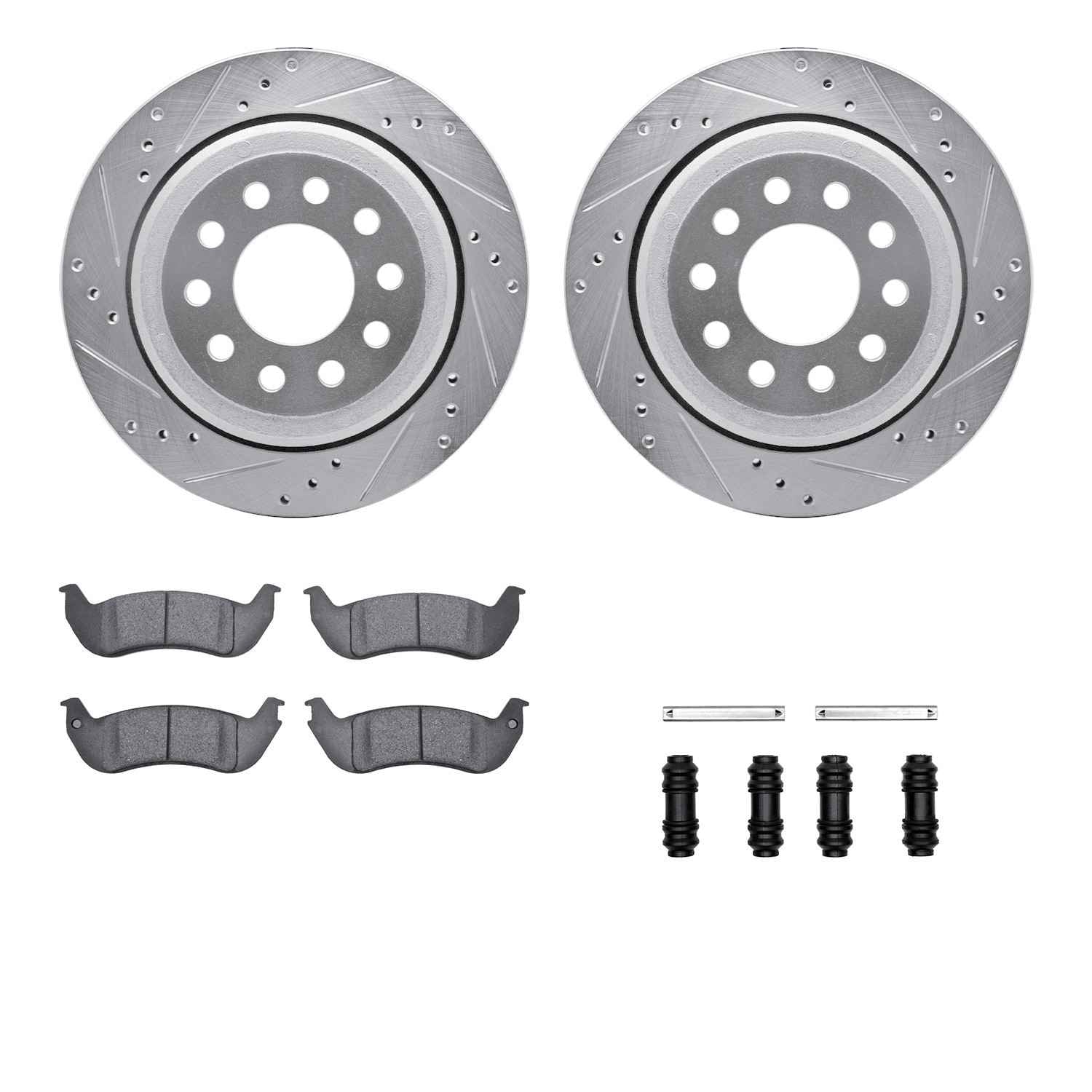 Dynamic Friction Company Disc Brake Kit 7512-55001