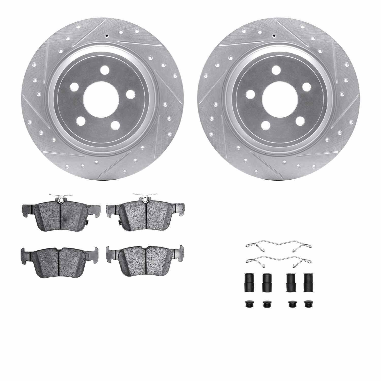 Dynamic Friction Company Disc Brake Kit 7512-55009