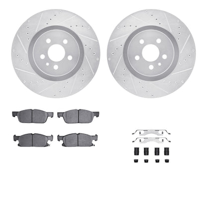 Dynamic Friction Company Disc Brake Kit 7512-55010