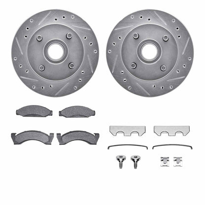 Dynamic Friction Company Disc Brake Kit 7512-55046