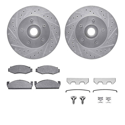 Dynamic Friction Company Disc Brake Kit 7512-55052