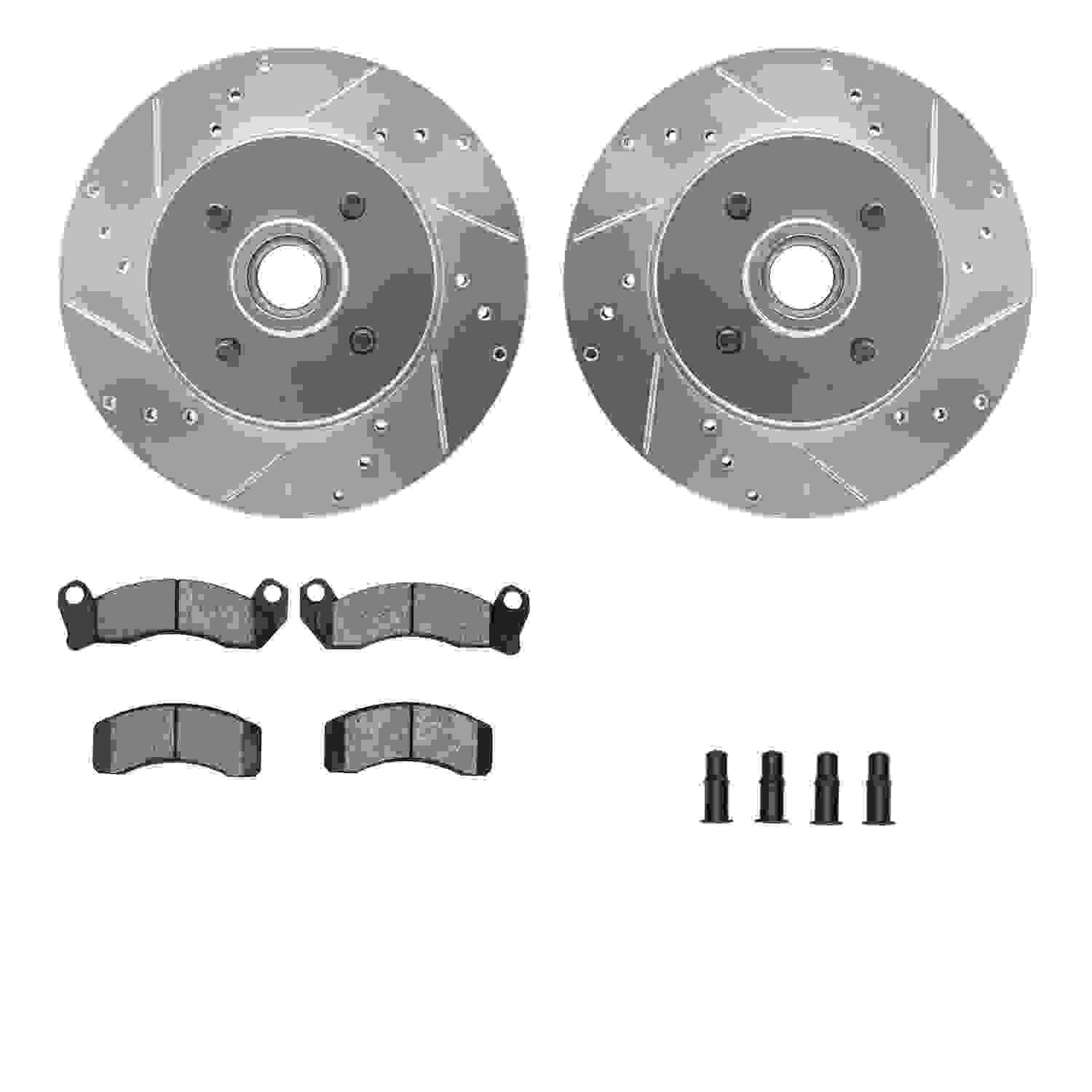 Dynamic Friction Company Disc Brake Kit 7512-55096