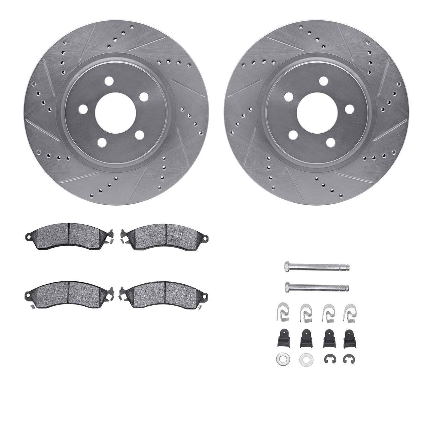 Dynamic Friction Company Disc Brake Kit 7512-55135
