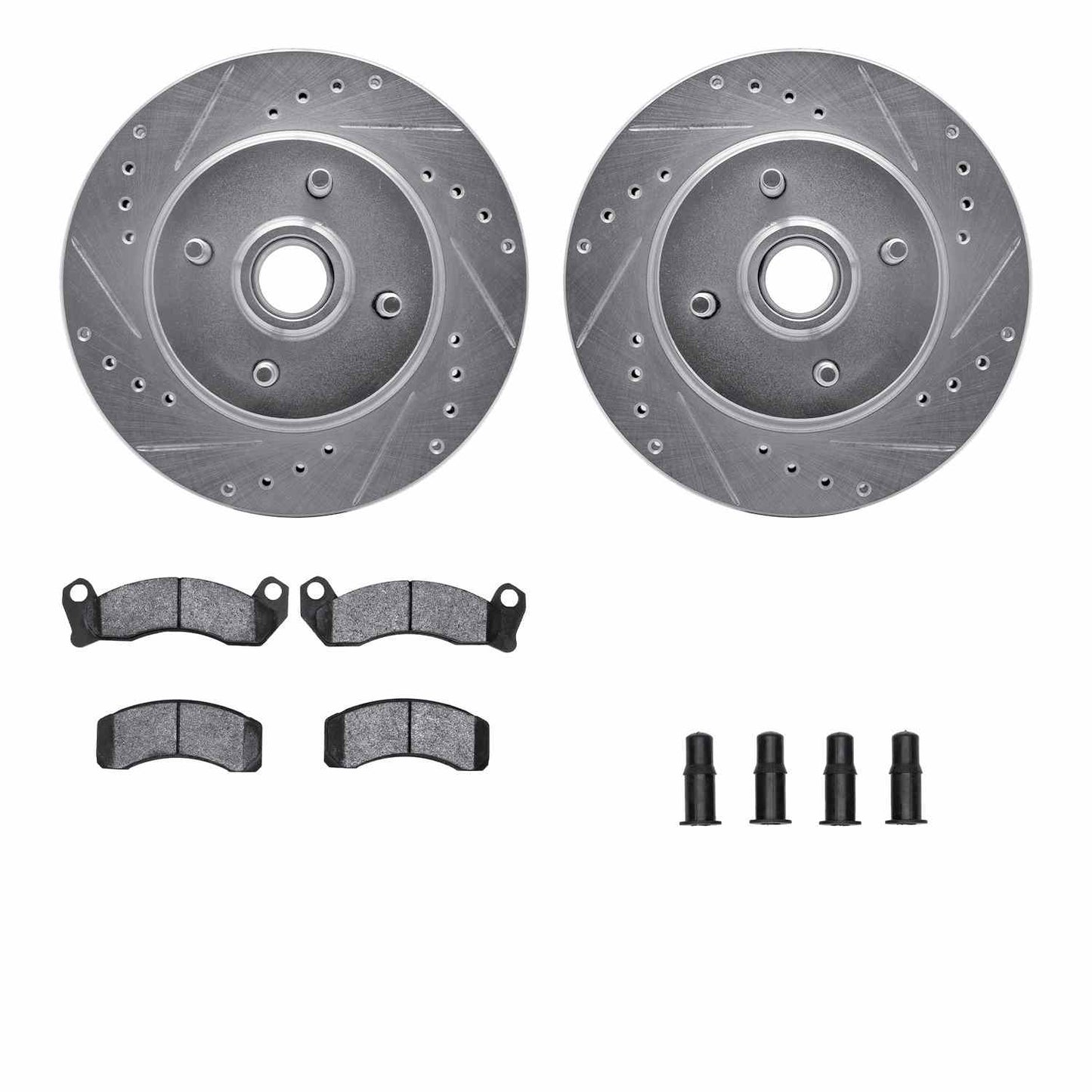 Dynamic Friction Company Disc Brake Kit 7512-55156