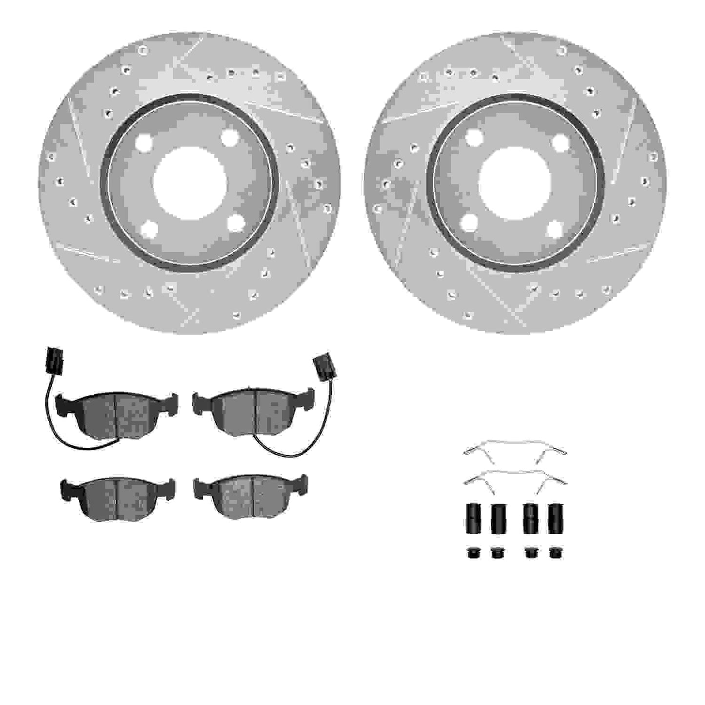 Dynamic Friction Company Disc Brake Kit 7512-56008