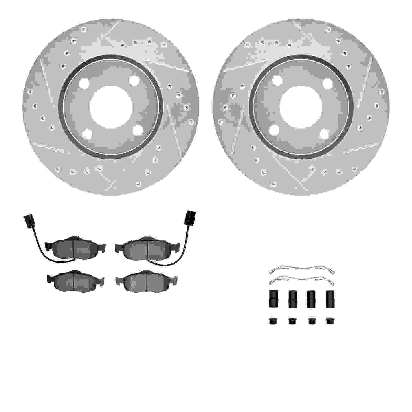 Dynamic Friction Company Disc Brake Kit 7512-56010