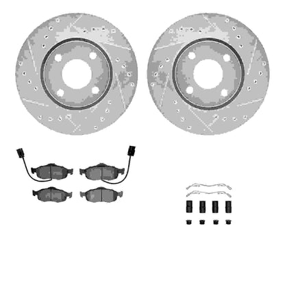 Dynamic Friction Company Disc Brake Kit 7512-56010