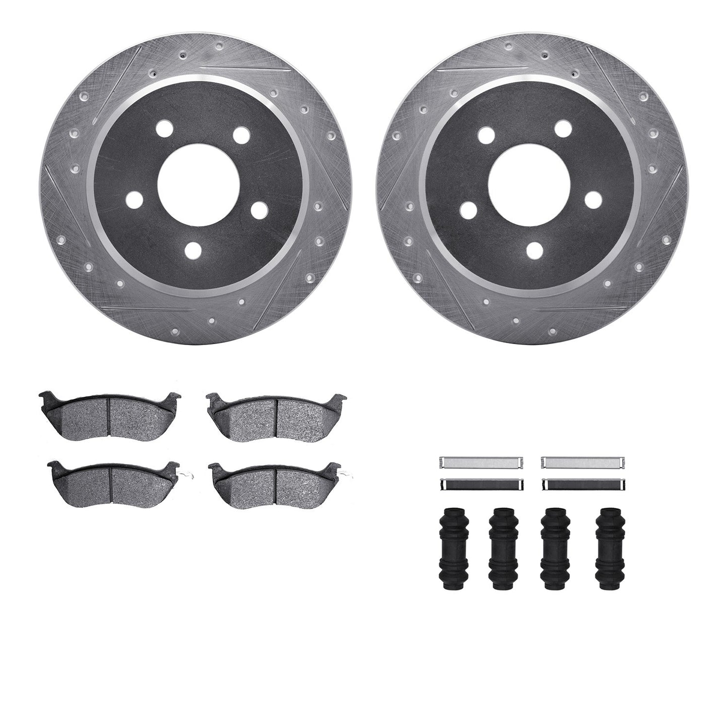 Dynamic Friction Company Disc Brake Kit 7512-56076