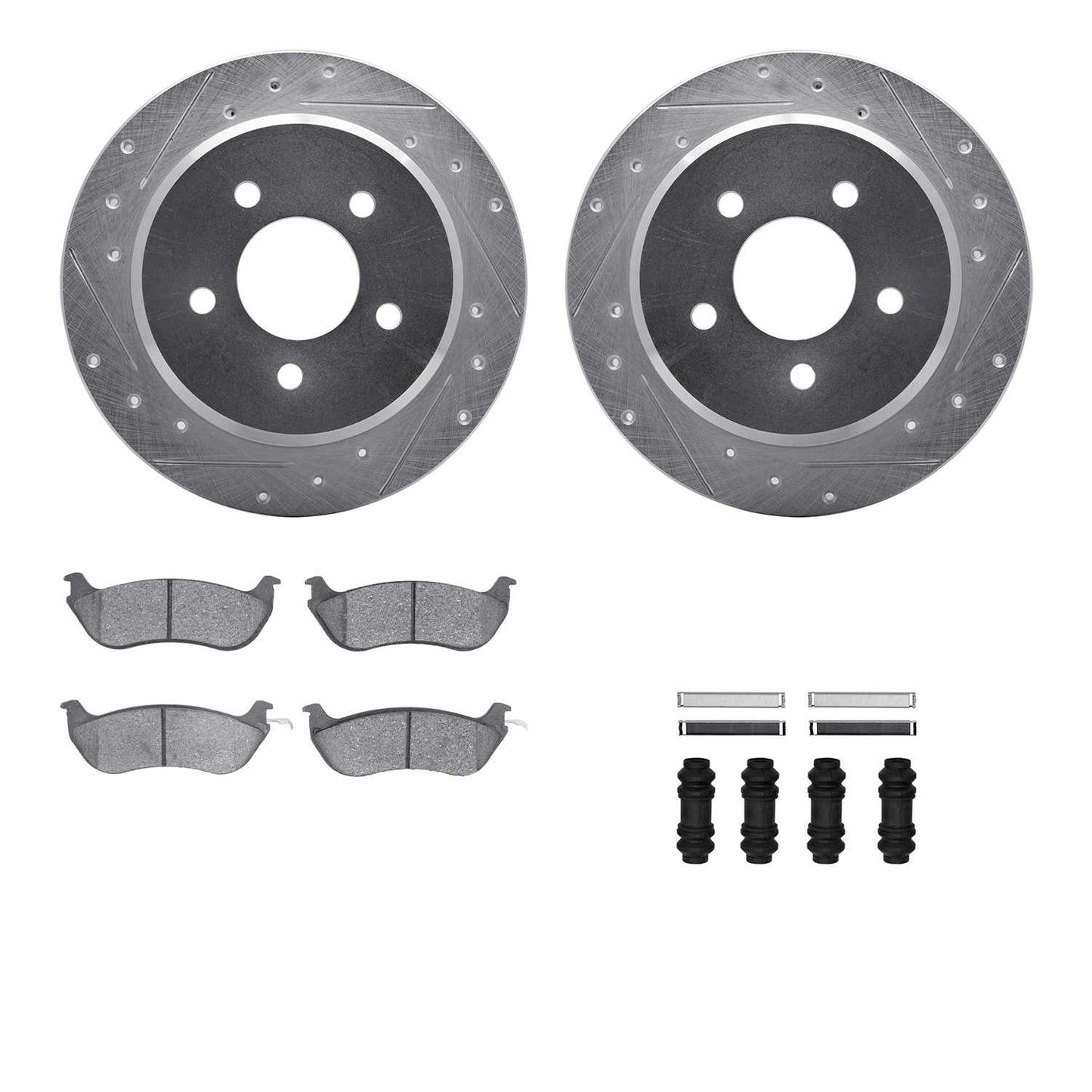 Dynamic Friction Company Disc Brake Kit 7512-56077
