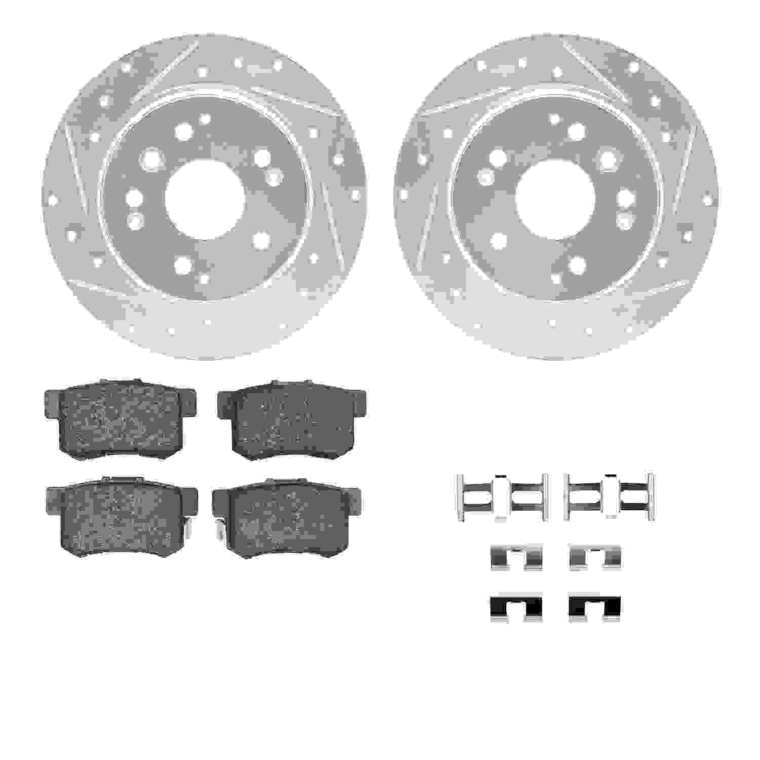 Dynamic Friction Company Disc Brake Kit 7512-58012