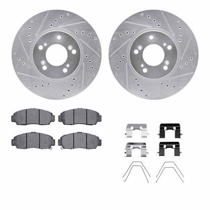 Dynamic Friction Company Disc Brake Kit 7512-58015