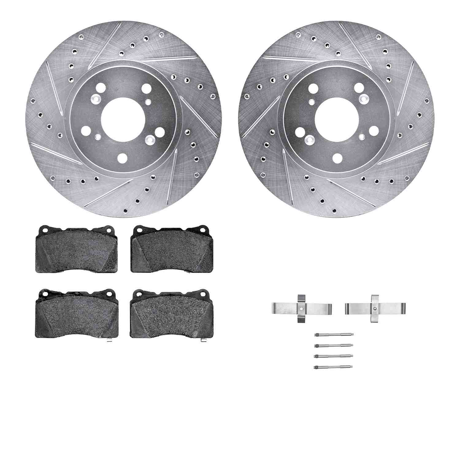 Dynamic Friction Company Disc Brake Kit 7512-58025